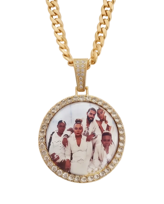 Big Circle Picture Pendant